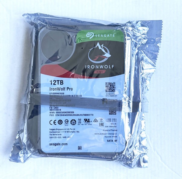 Packaging differente rispetto a unità originali
